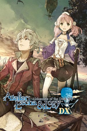 エスカ＆ロジーのアトリエ ～黄昏の空の錬金術士～ DX カバー