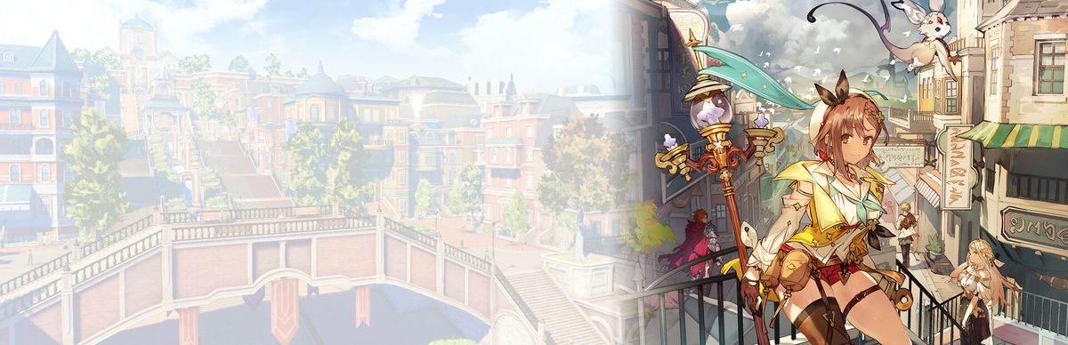 ライザのアトリエ2 ～失われた伝承と秘密の妖精～ DX キービジュアル