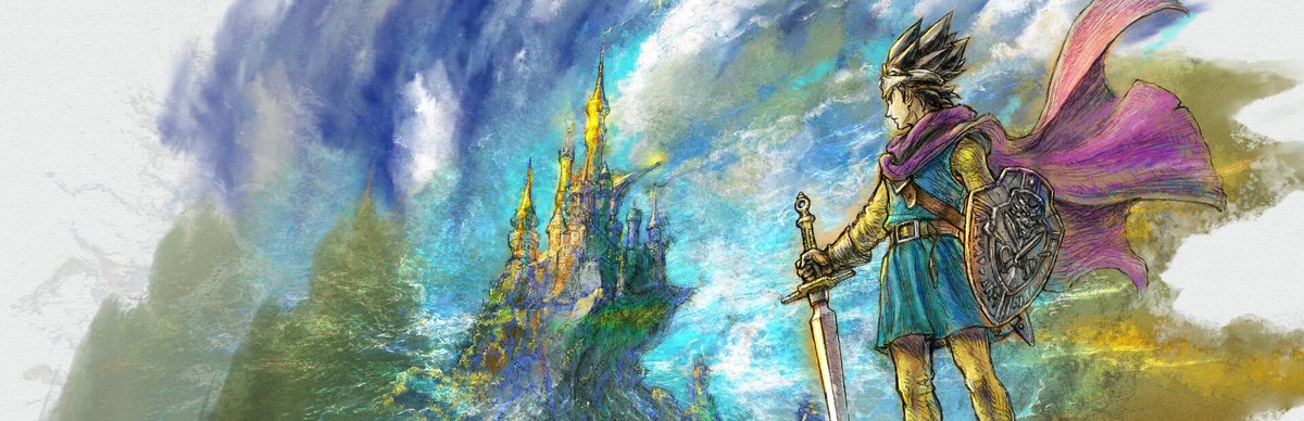 ドラゴンクエストIII そして伝説へ… キービジュアル