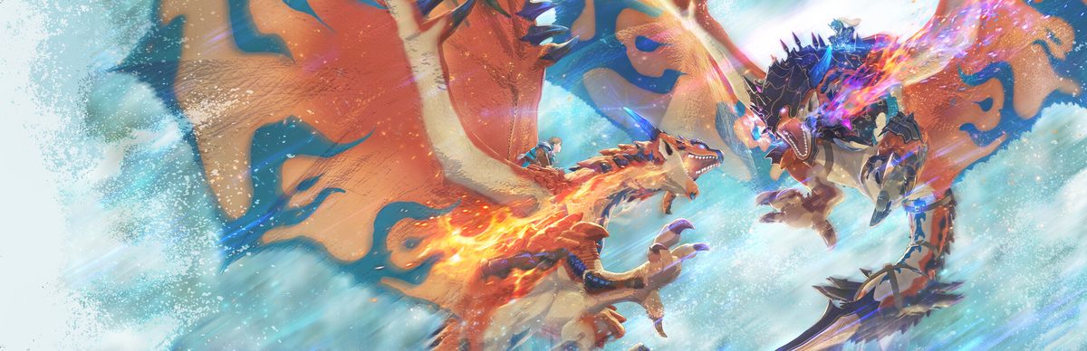 モンスターハンターストーリーズ3 ～運命の双竜～ キービジュアル
