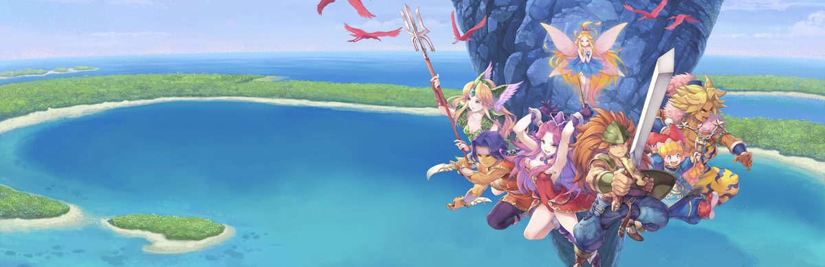 聖剣伝説3 TRIALS of MANA キービジュアル