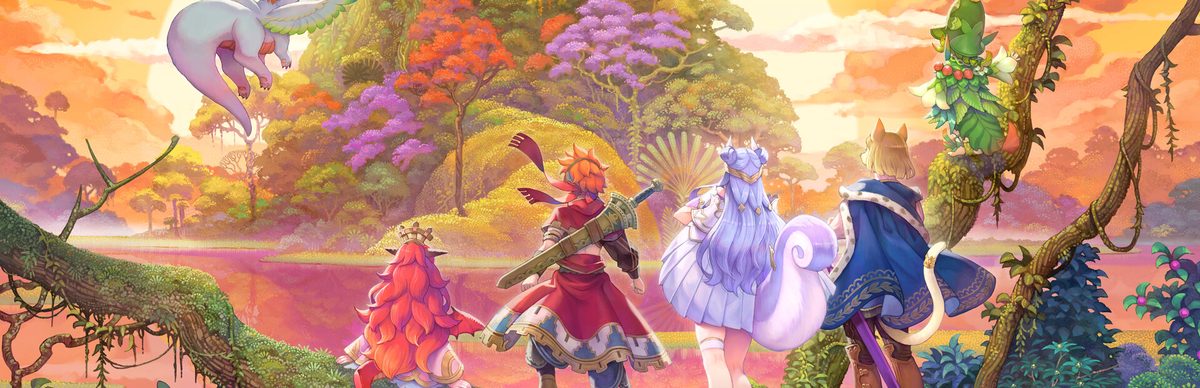 聖剣伝説 VISIONS of MANA キービジュアル
