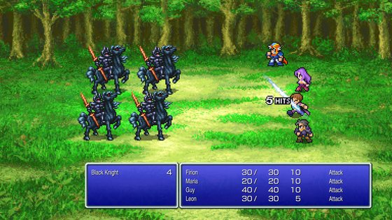 ファイナルファンタジーII スクリーンショット