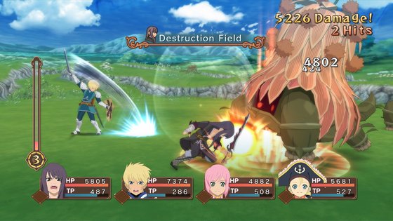 テイルズ オブ ヴェスペリア スクリーンショット